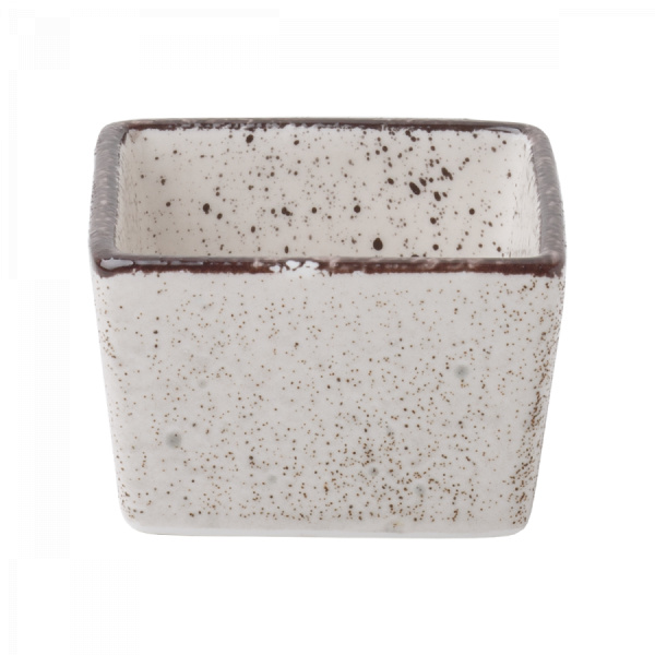 Bowl eckig vintage grey 7.7 x 7.6 x 4.9 cm - Hotel Inn Chic color
