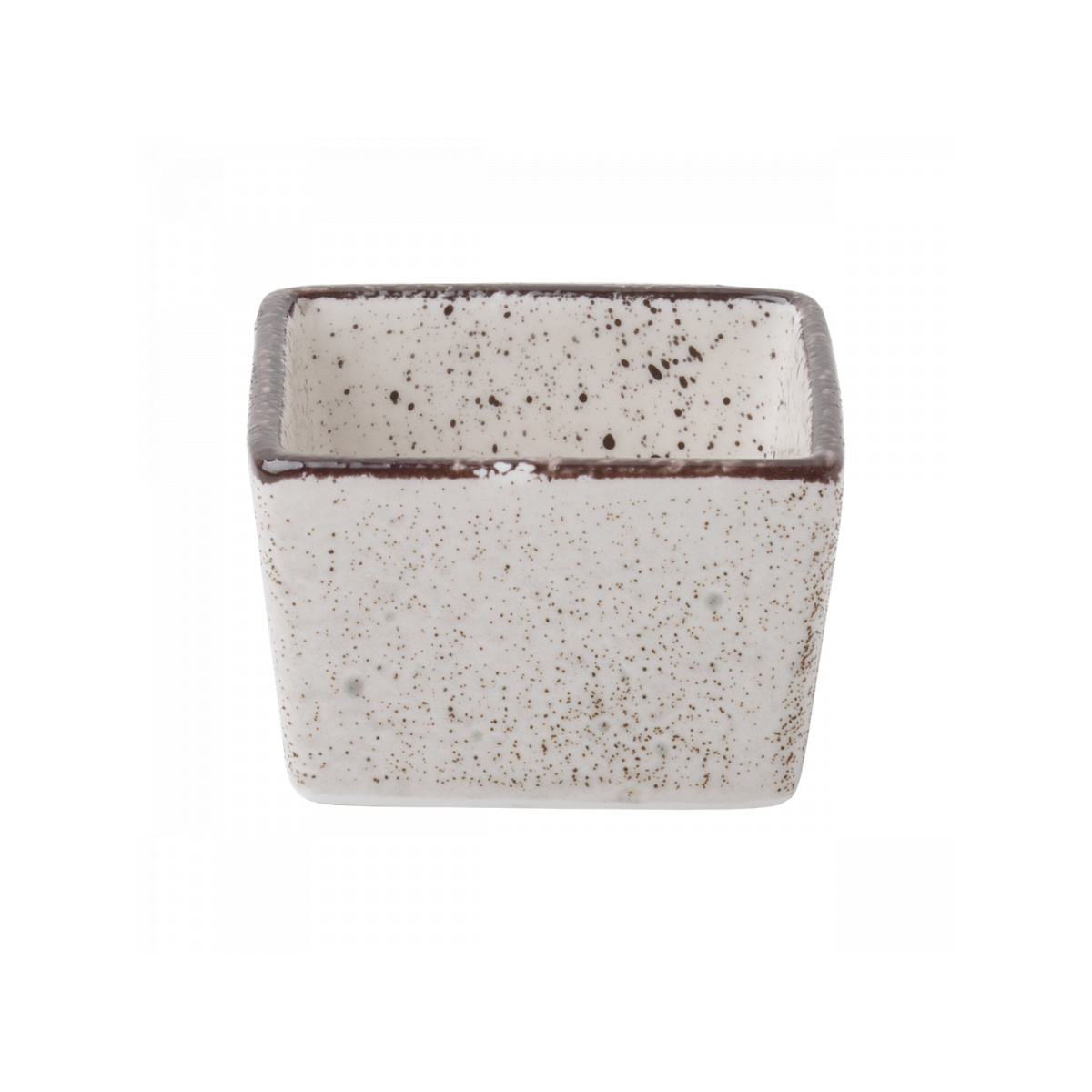 Bowl eckig vintage grey 7.7 x 7.6 x 4.9 cm - Hotel Inn Chic color