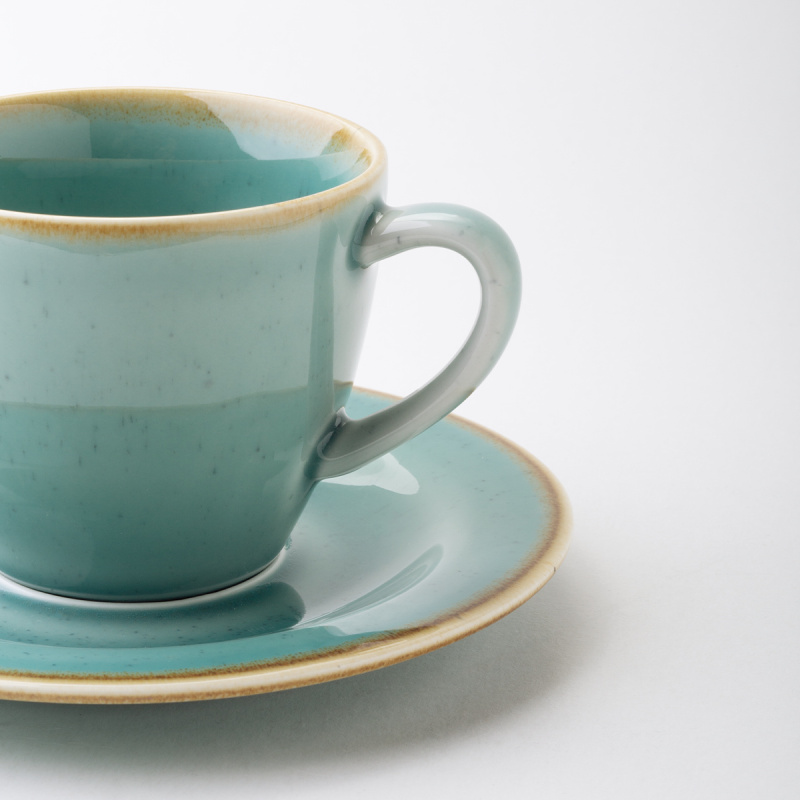 Kaffeetasse 250 ml - Gaya Sand türkis