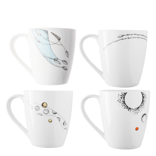 Set šálok 4ks - S-Art Elements