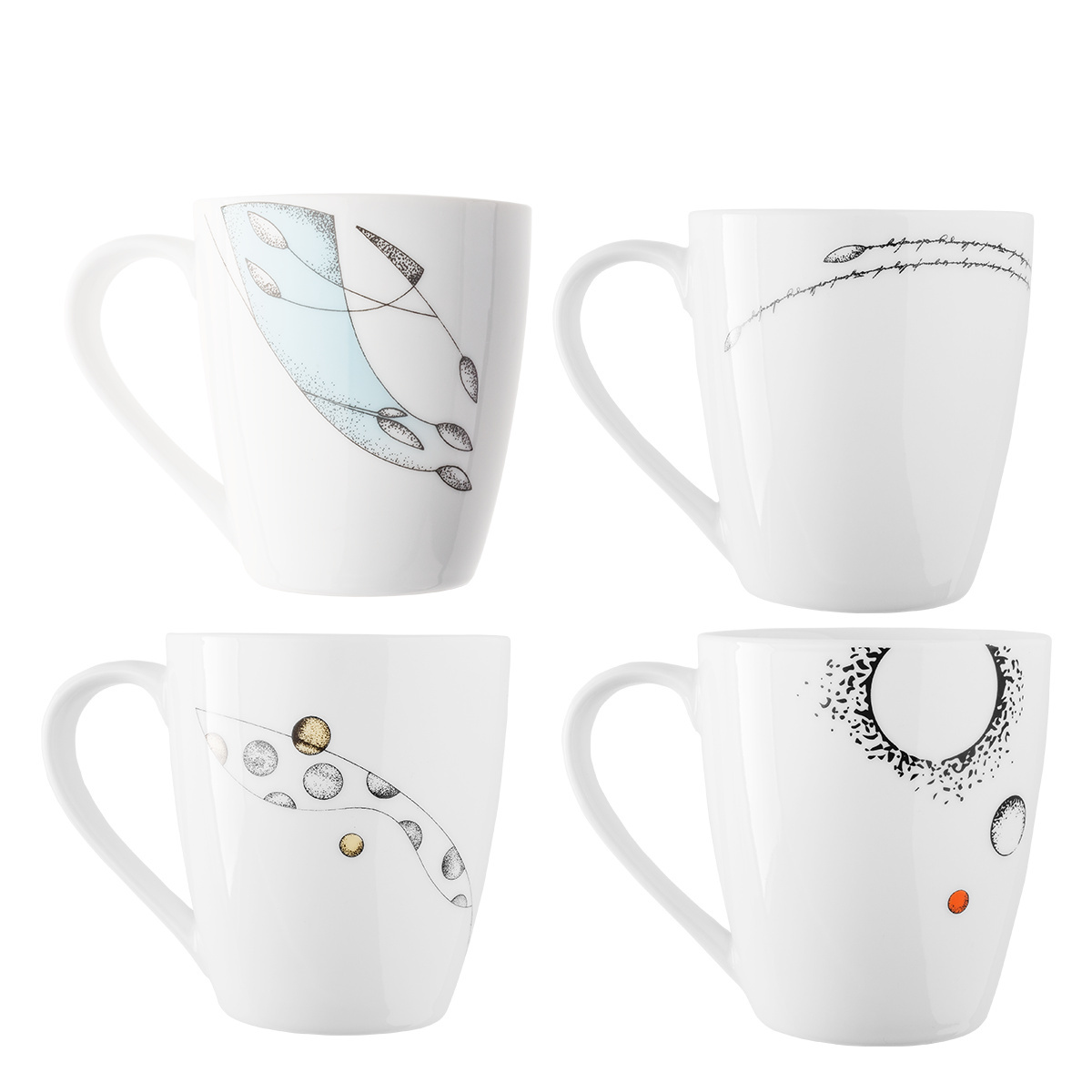 Set šálok 4ks - S-Art Elements