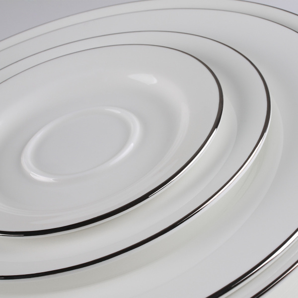 Porzellan-Set 52-tlg. - Premium Platinum Line
