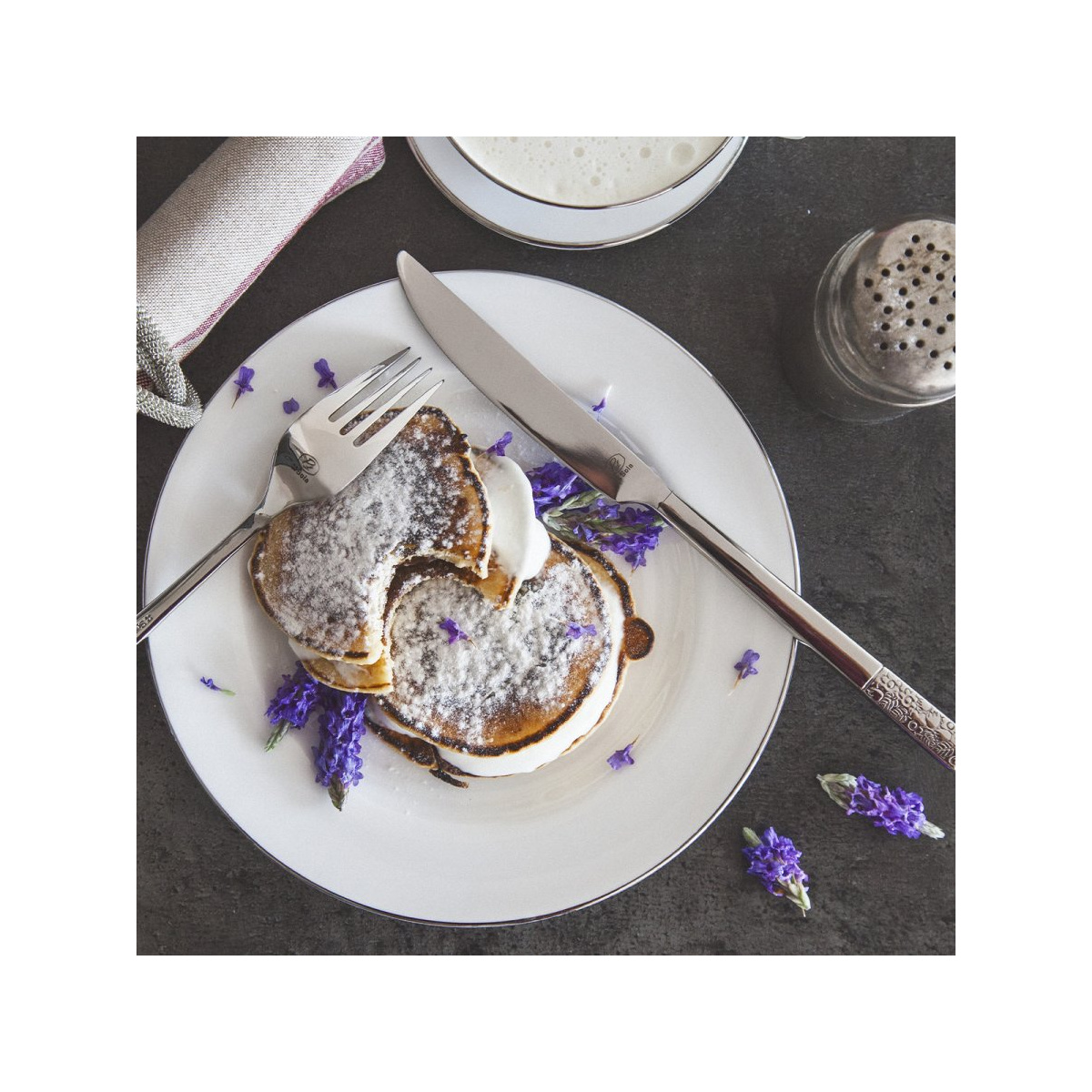 Dessertteller 21 cm - Premium Platinum Line