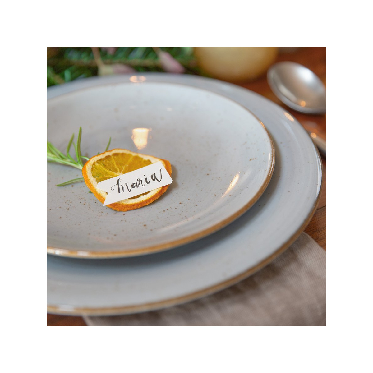 Porzellan-Set 20-tlg. grey — Hotel Inn Chic color