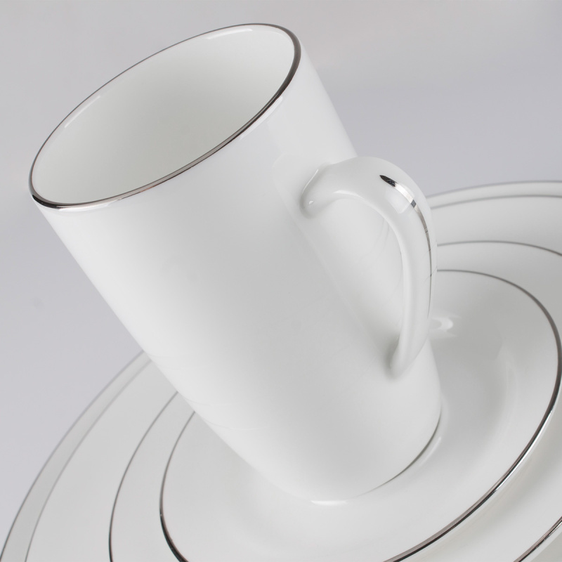 Porzellan-Set 52-tlg. - Premium Platinum Line