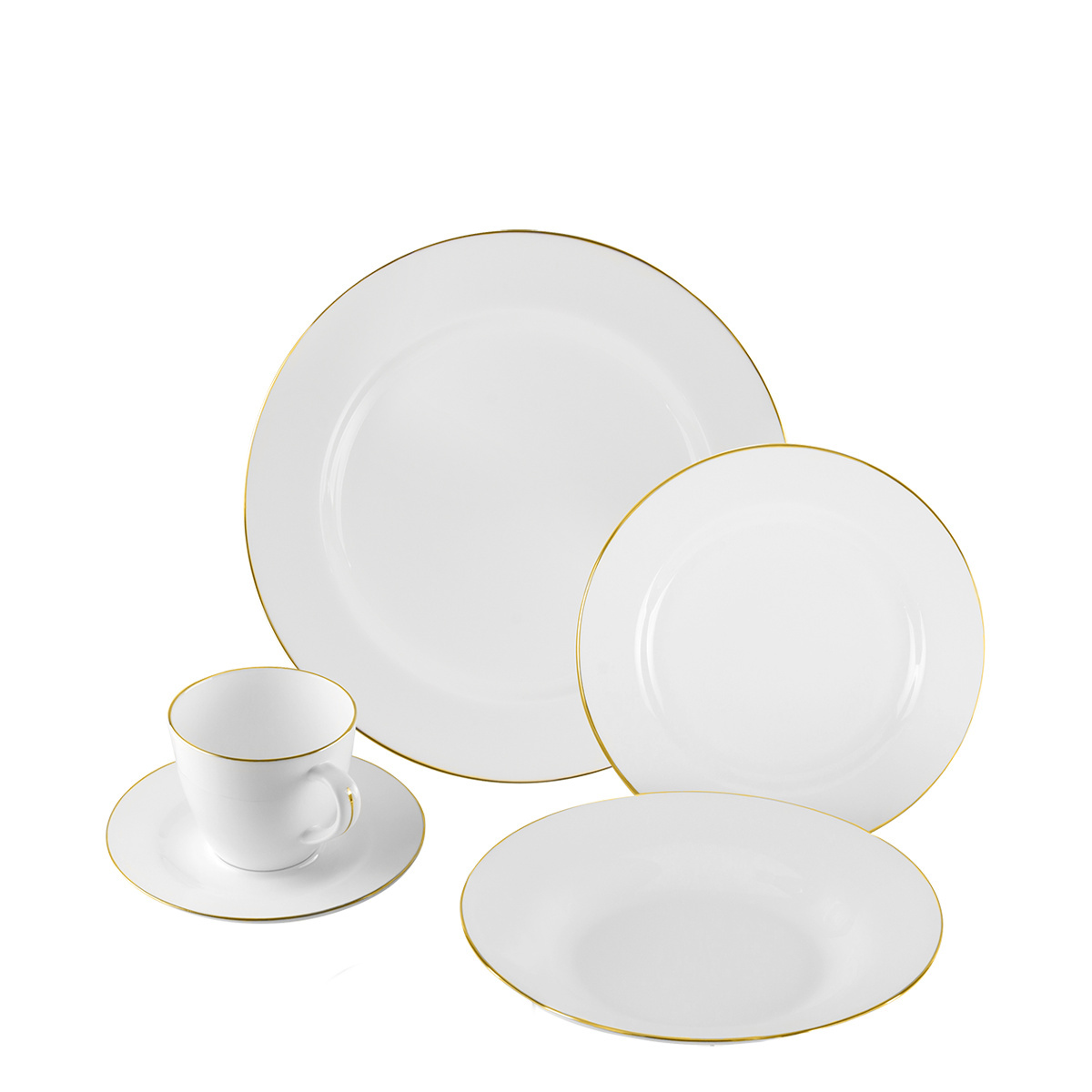 Porcelánový set 20 ks - Premium Platinum Line