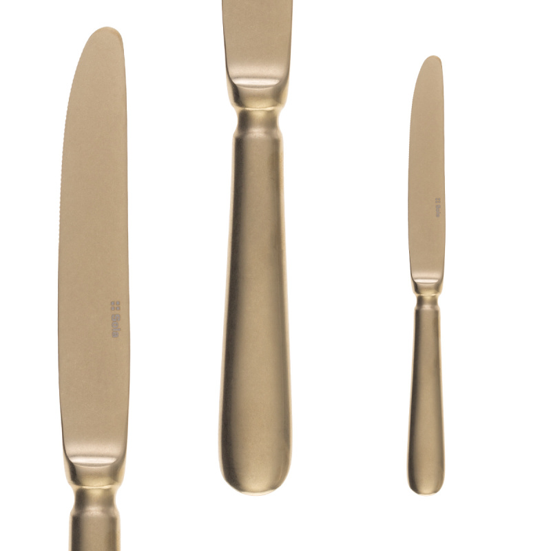 Besteck-Set 16-tlg. - Baguette Vintage PVD Champagne Stone Wash