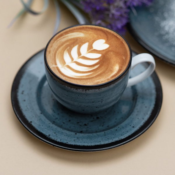 Kaffeeuntertasse 16 cm blau - Hotel Inn Chic farbig