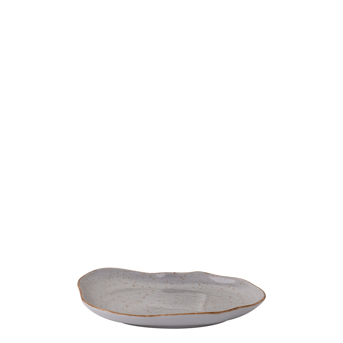 Flacher Teller 17 cm grau - Hotel Inn Chic farbig