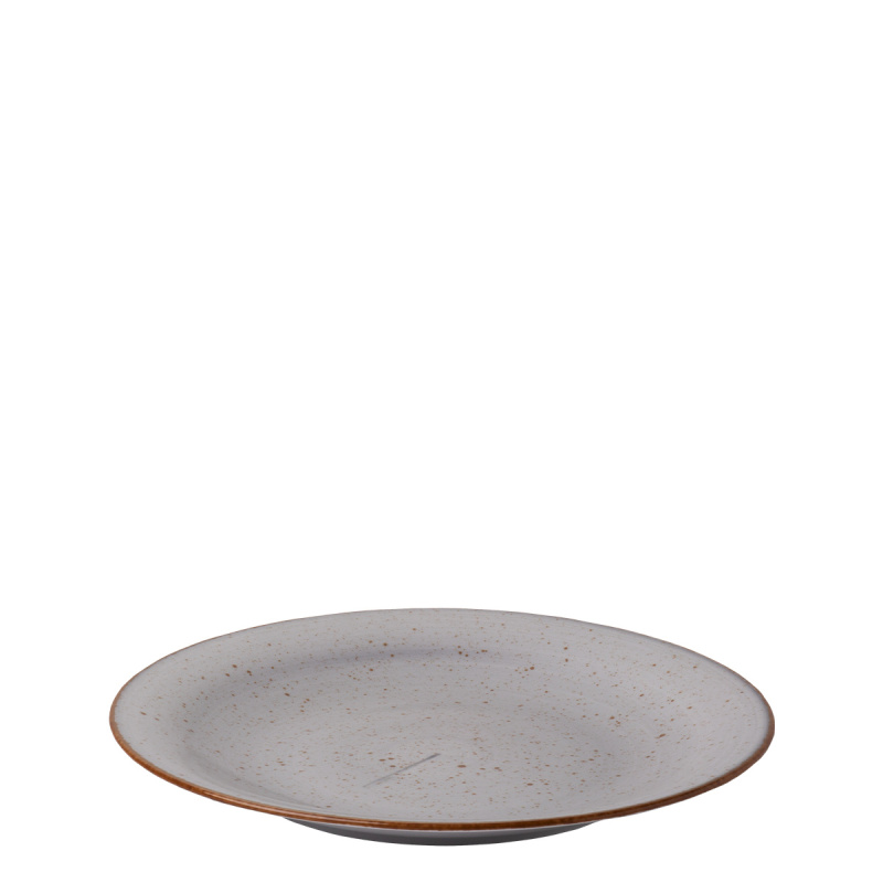Teller flach 25 cm grau - Hotel Inn Chic farbig