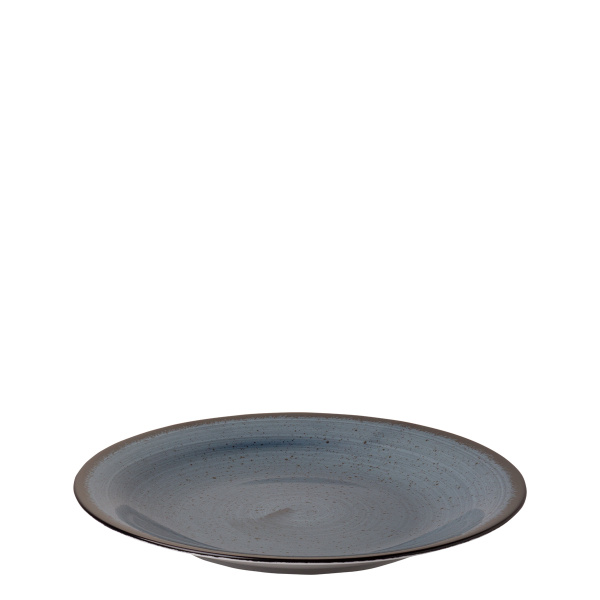Flacher Teller 25 cm blau - Hotel Inn Chic farbig