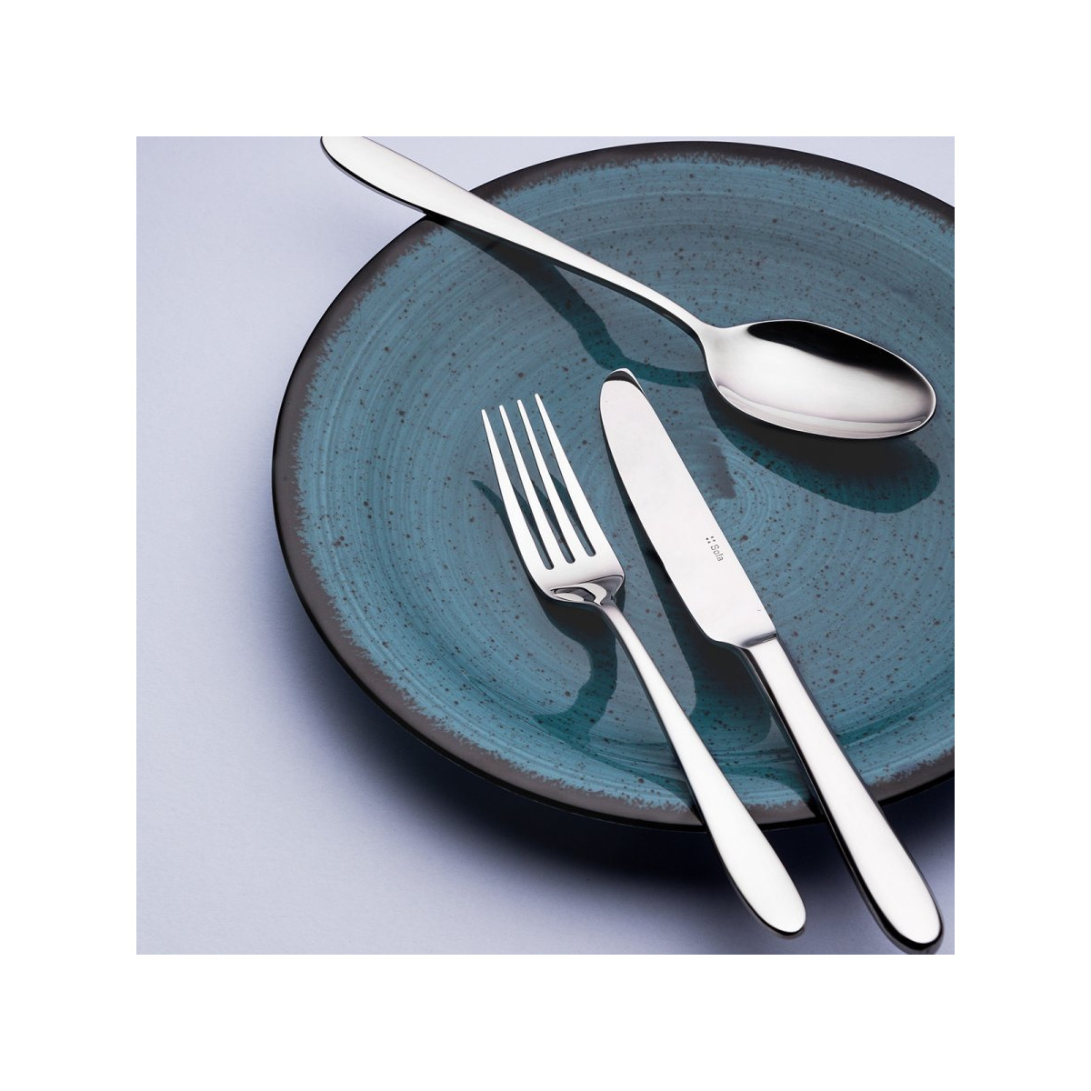 Teller flach 21 cm blue - Hotel Inn Chic color