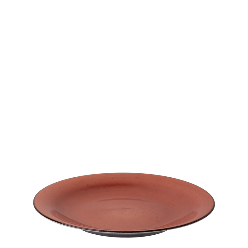 Teller flach 25 cm terracotta - Hotel Inn Chic color