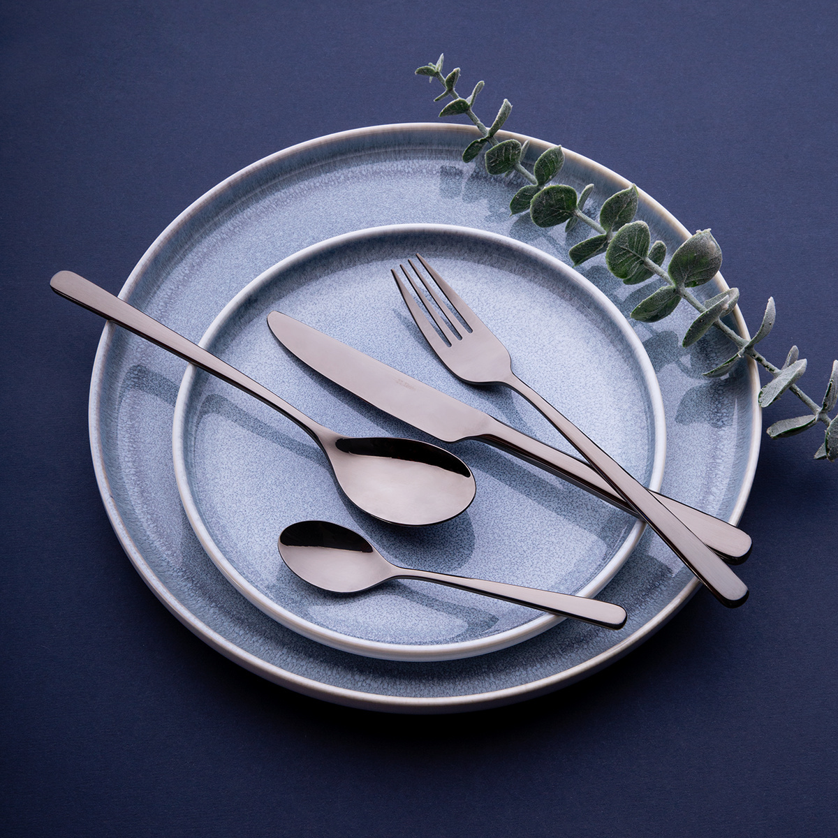 Besteckset 24-tlg. – Salamanca PVD grey