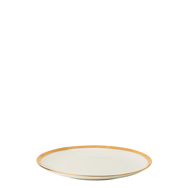 Dessertteller Coupe 20.5 cm Set 4-tlg. - FLOW Lunasol mit Gold-Rand