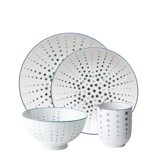 Porzellan Set 24-tlg. – Gaya Elements Earth