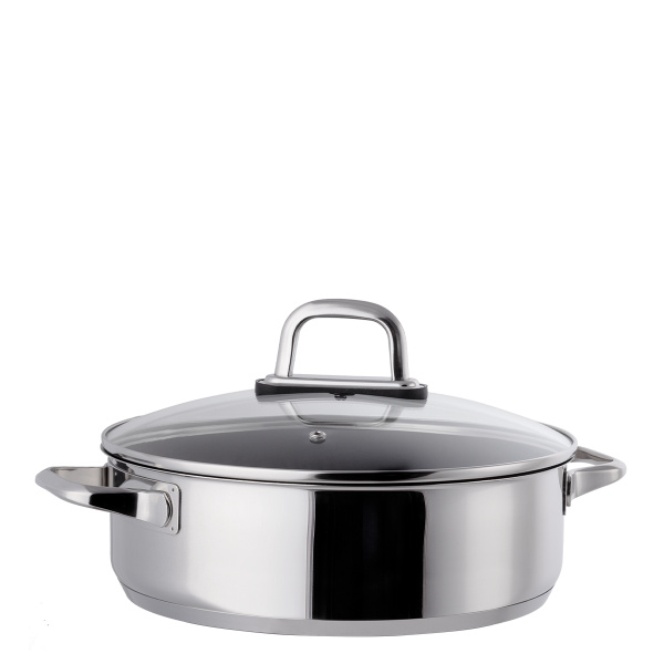 Pfanne ø 28 cm, H: 8,5 cm - Saturn Lunasol