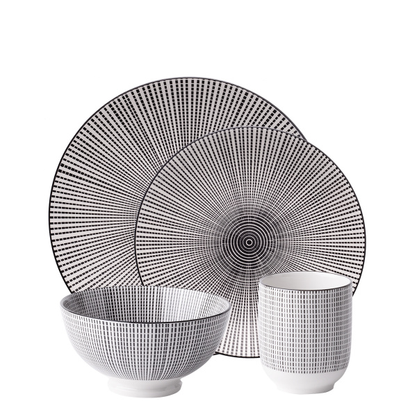 Porzellan Set 24-tlg. – Gaya Elements Fire