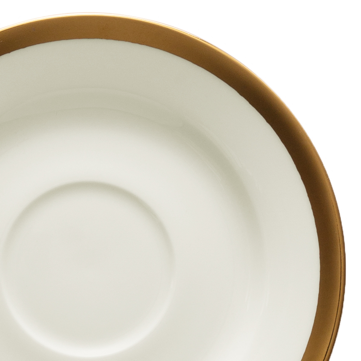 Kaffee-Set 8-tlg. - FLOW Lunasol mit Gold-Rand