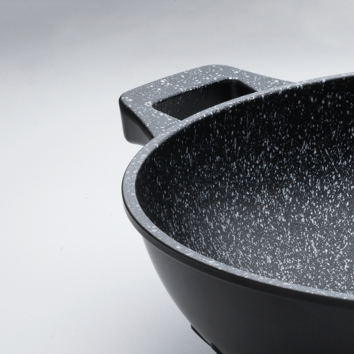 Wok Antihaftbeschichtung 32 cm black marble - Basic