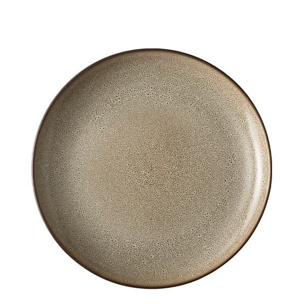 Teller flach Coupe 27 cm Set 4-tlg Elements Stone