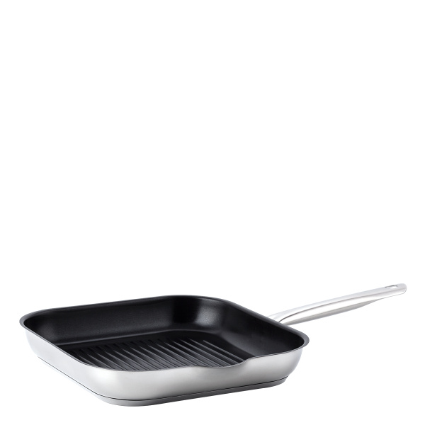 Grillpfanne 26 x 26 cm, H: 4 cm - Saturn Lunasol