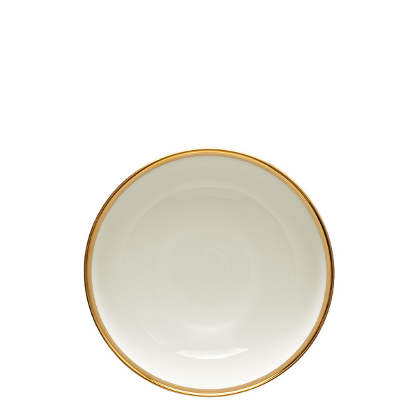 Bowl 16 cm Set 4-tlg. - FLOW Lunasol mit Gold-Rand