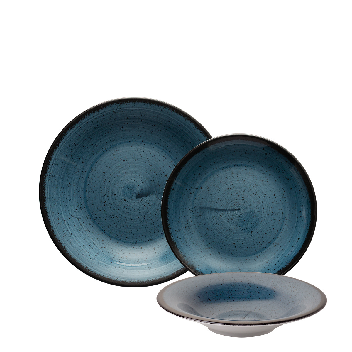 Porzellan Set blue 18-tlg. - Hotel Inn Chic color