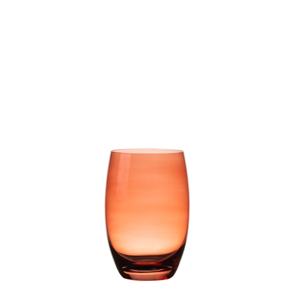 Tumbler Barrel 460 ml rot - Optima Glas Lunasol color
