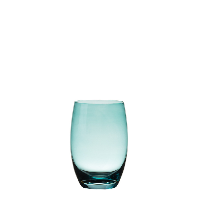 Tumbler Barrel 460 ml türkis - Optima Glas Lunasol color