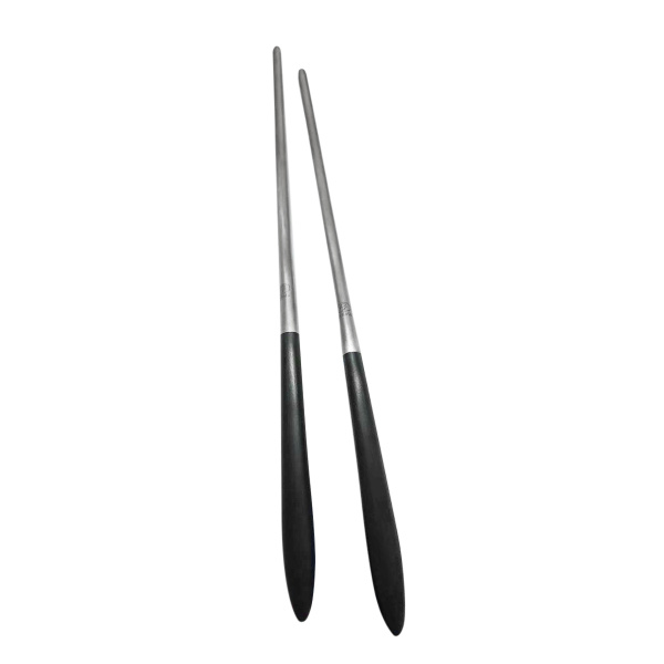 Chopstick Paar – GAYA Exeter Stiel grau-schwarz matt