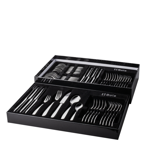 Besteckset 60-tlg. – Alpha Stiel matt