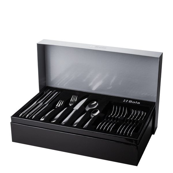 Besteckset 60-tlg. – Alpha Stiel matt