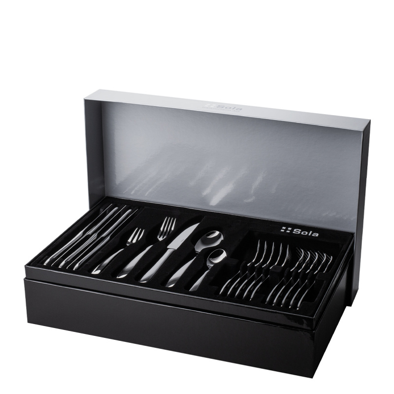 Besteckset 60-tlg. – Alpha Stiel matt