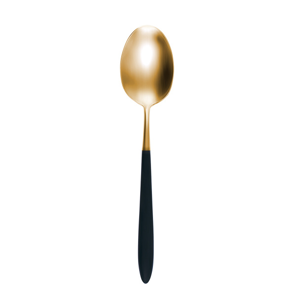 Besteckset 24-tlg. – Gaya Exeter Gold Stiel grau-schwarz matt