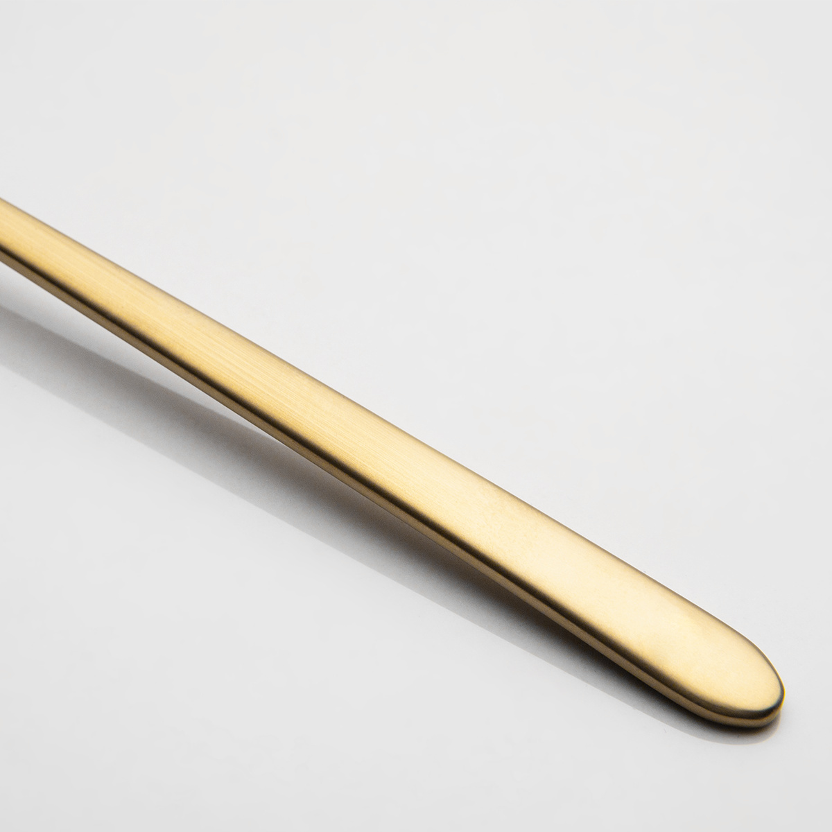 Besteck-Set 16-tlg. — Porto PVD dunkel Titan / gold sandgestrahlt
