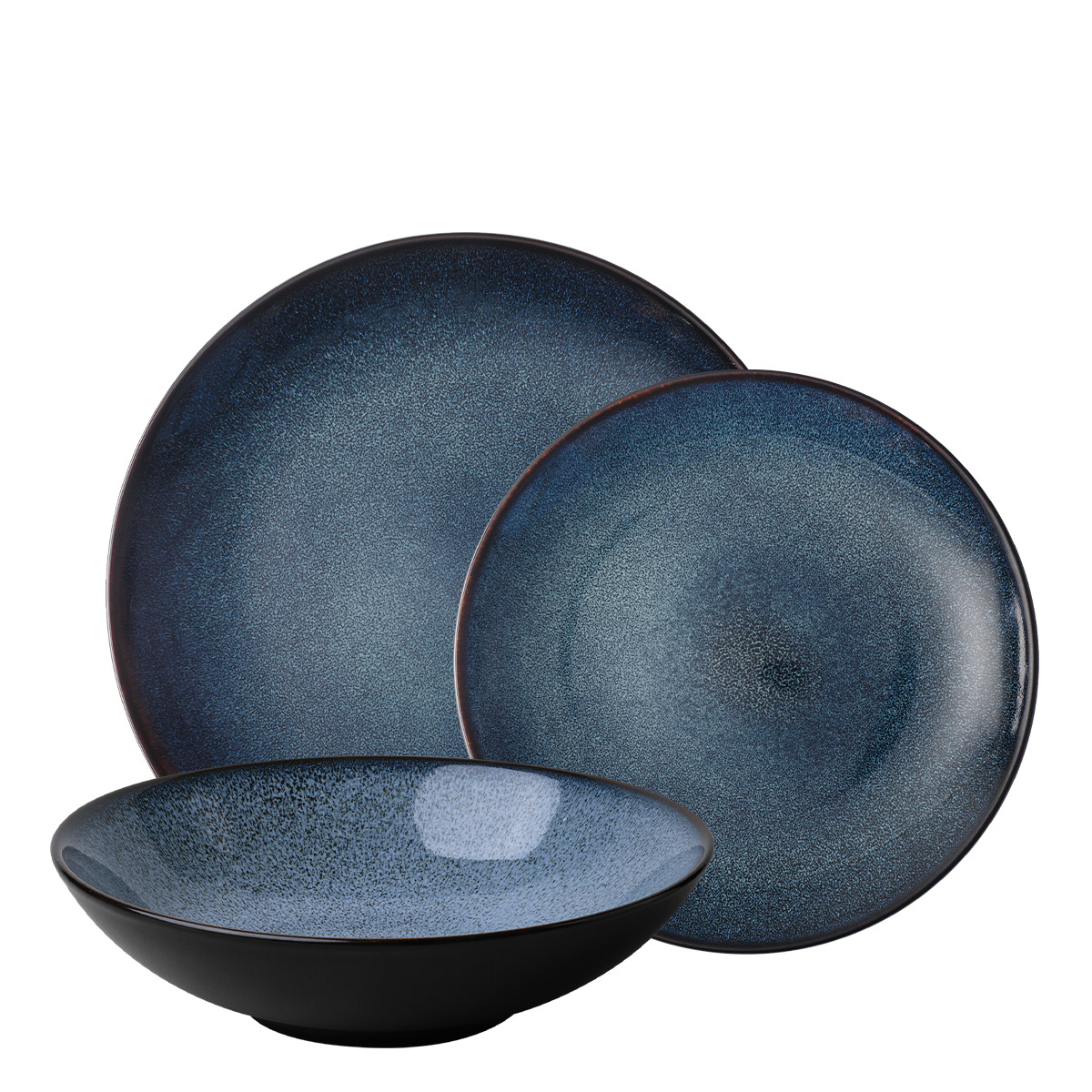 Porzellan-Set 18-tlg. – Gaya Atelier Night Sky
