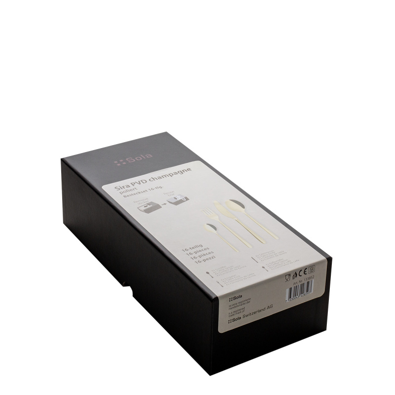 Besteckset 16-tlg. – Sira PVD Champagne