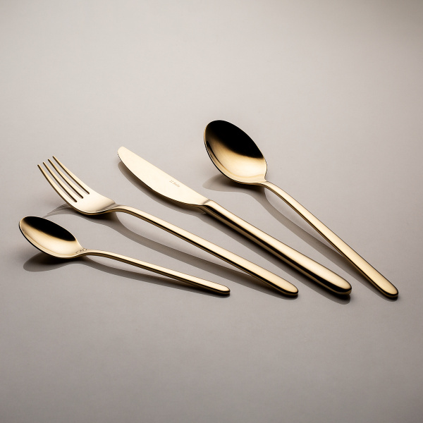 Besteckset 16-tlg. – Sira PVD Champagne