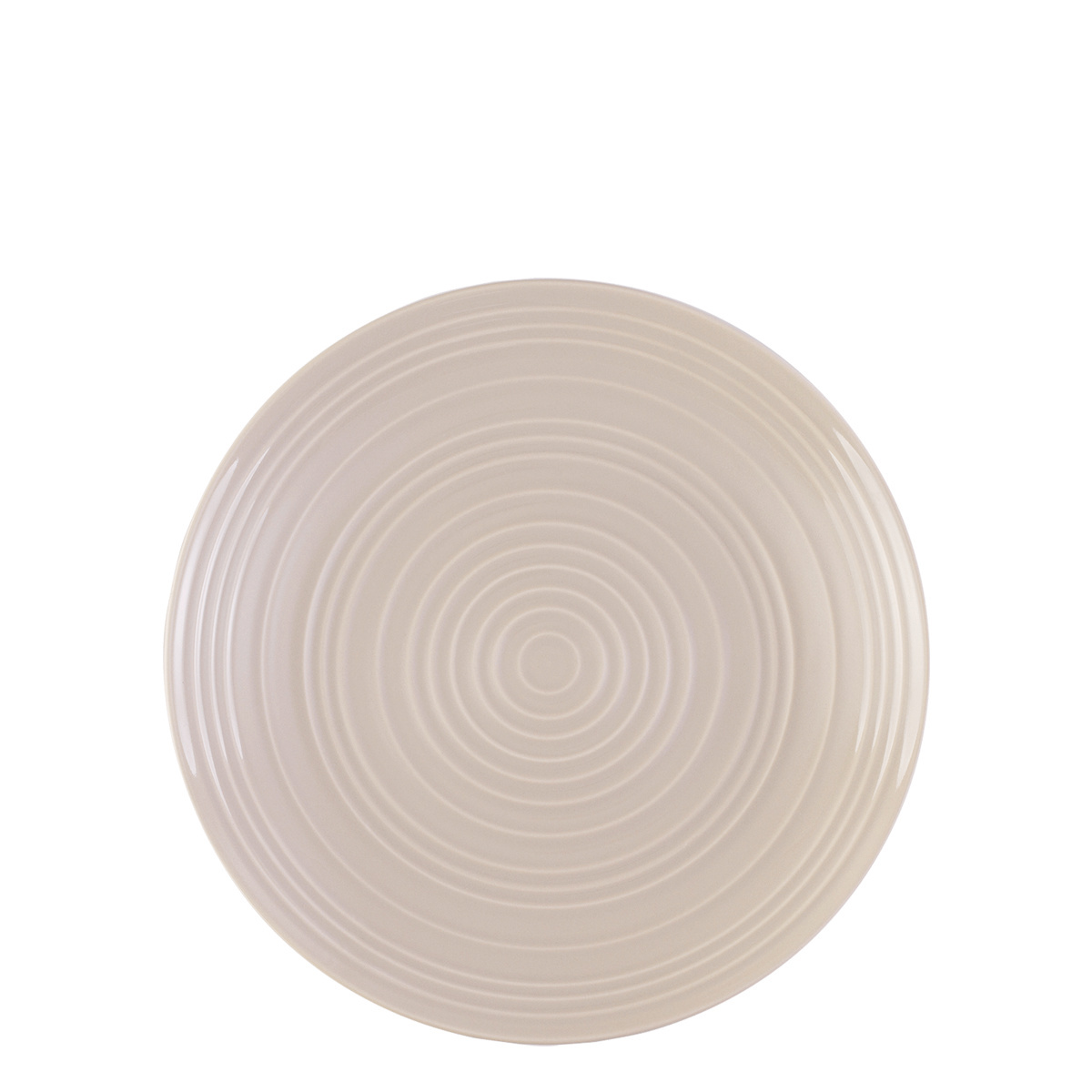 Teller flach Gaya RGB Spiral Champagne 23 cm