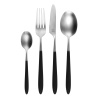 Besteckset 24-tlg. – Gaya Exeter Stiel grau-schwarz