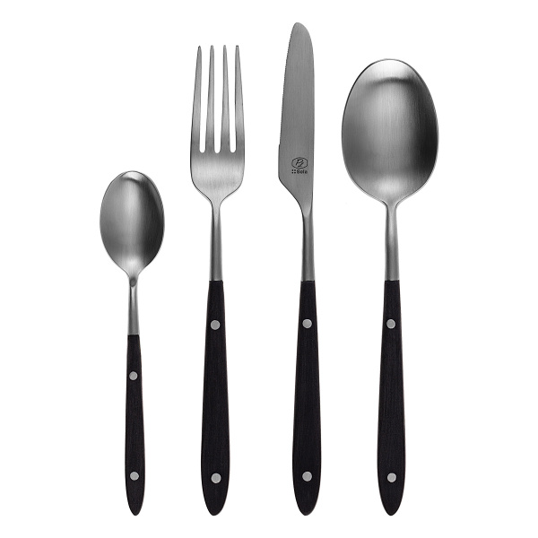 Besteckset 30-tlg. – GAYA Exeter Bistro Stiel schwarz