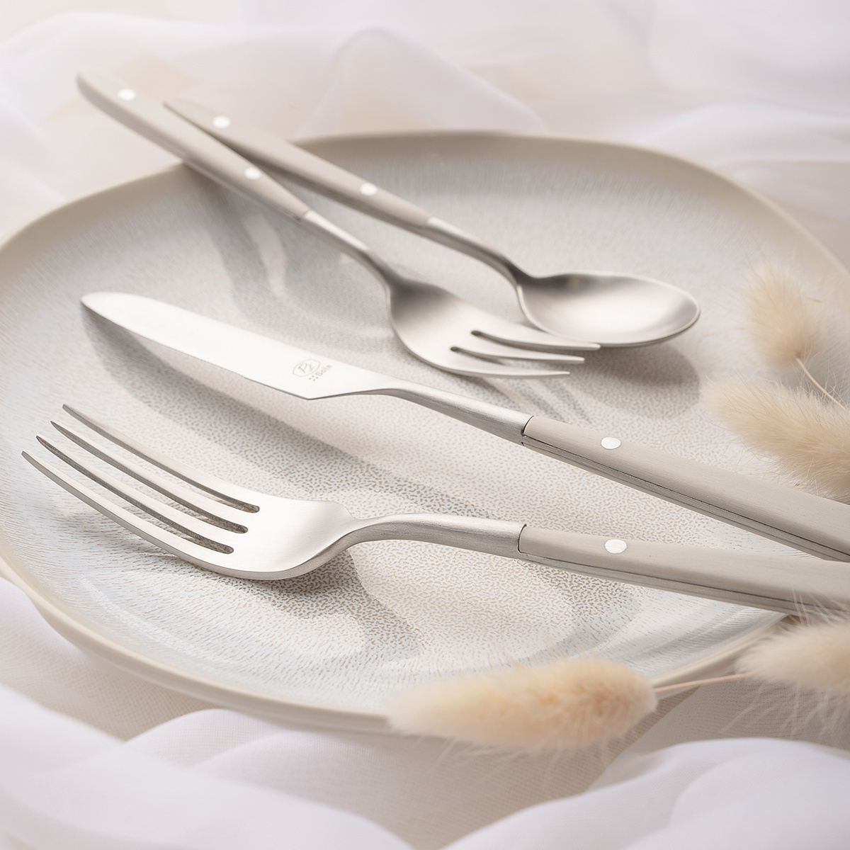 Besteckset 30-tlg. – GAYA Exeter Bistro Stiel Sand