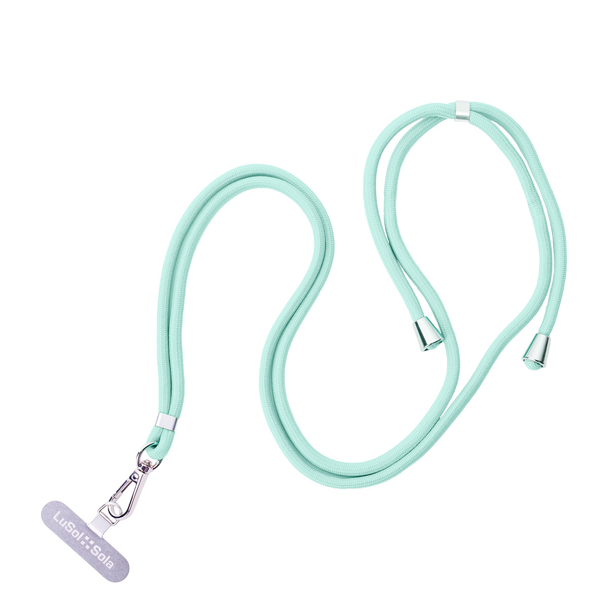 Crossbody Handy Lanyard mit Logo Lusol::Sola, mint