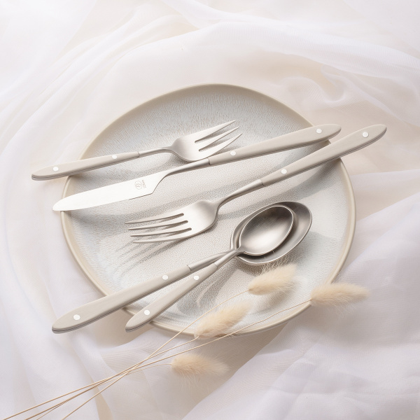 Besteckset 30-tlg. – GAYA Exeter Bistro Stiel Sand