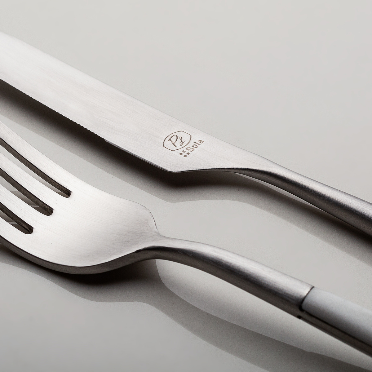 Besteckset 30-tlg. – GAYA Exeter Bistro Stiel weiss