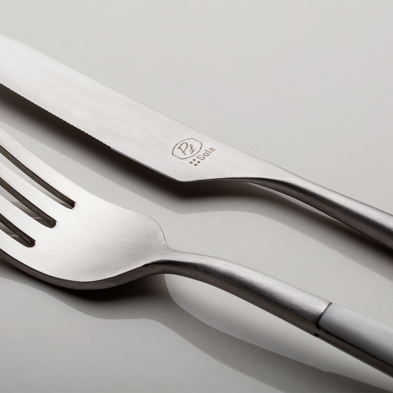 Besteckset 30-tlg. – GAYA Exeter Bistro Stiel weiss