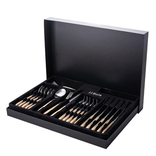 Besteckset 30-tlg. - Gaya Exeter Maple