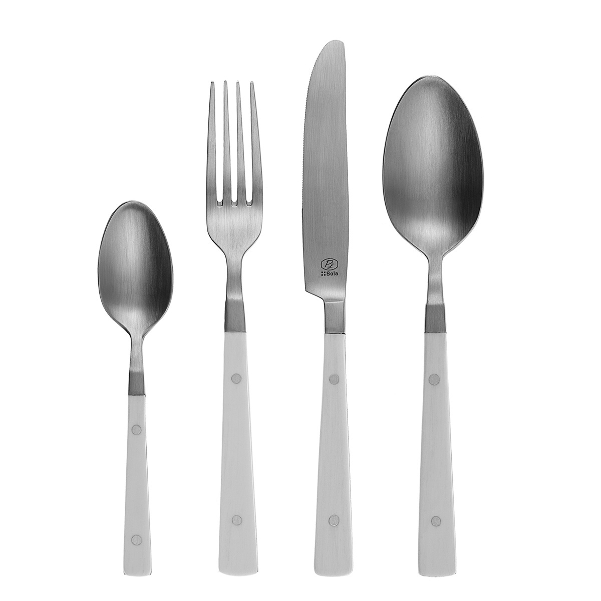 Besteckset 30-tlg. – Image POM weiss