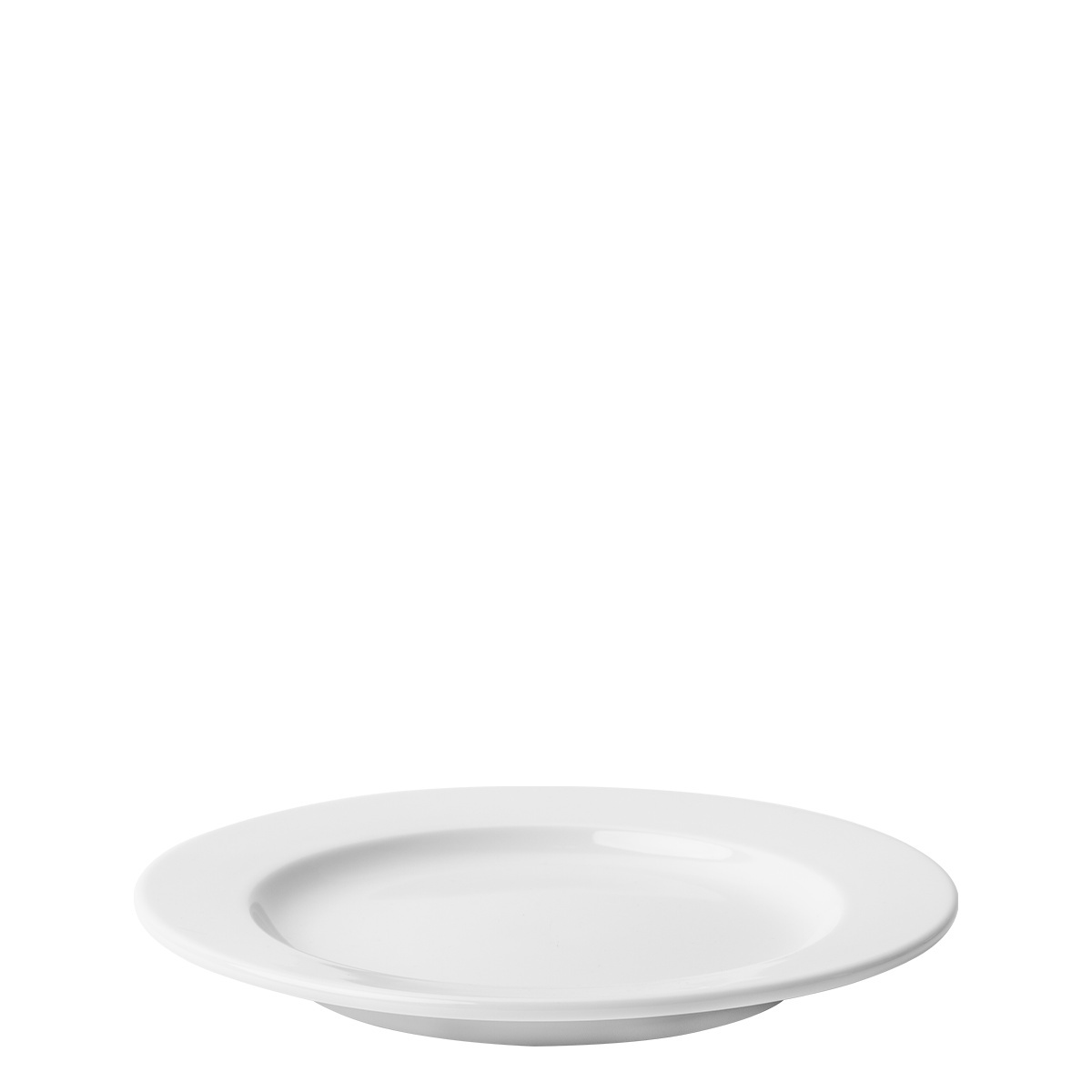 Teller flach Fahne 19.5 cm - Tosca weiss